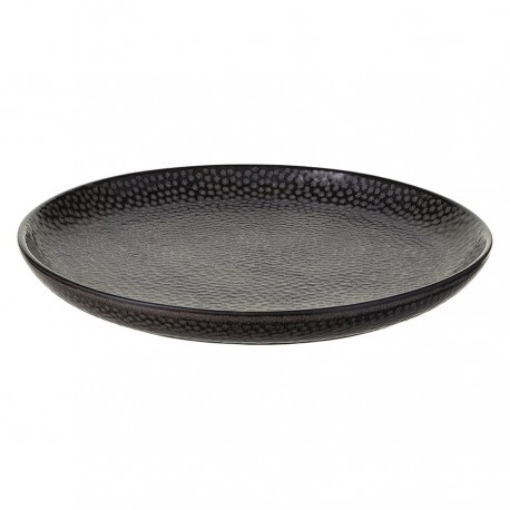 Набор тарелок dots, D21 см, черные, 2 шт.