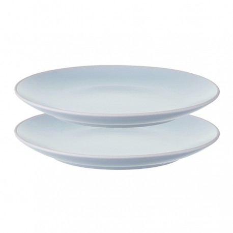 Набор тарелок simplicity, D21,5 см, голубые, 2 шт.