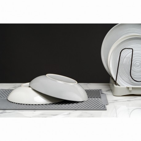 Набор тарелок для пасты in the village, D21,5 см, серые, 2 шт.