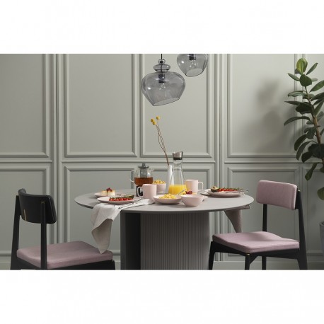 Набор тарелок для пасты simplicity, D20 см, розовые, 2 шт.