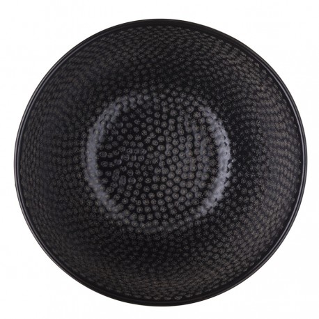 Набор чаш dots, 800 мл, черные, 2 шт.