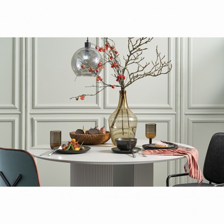 Набор чаш dots, 800 мл, черные, 2 шт.