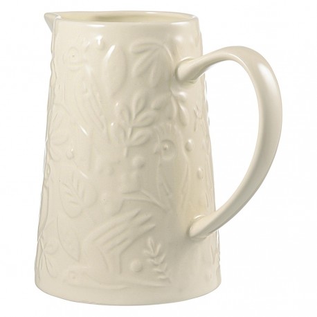 Кувшин birds of paradise, 980 мл, кремовый