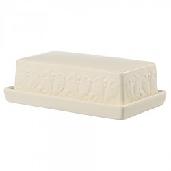 Масленка birds of paradise, кремовая