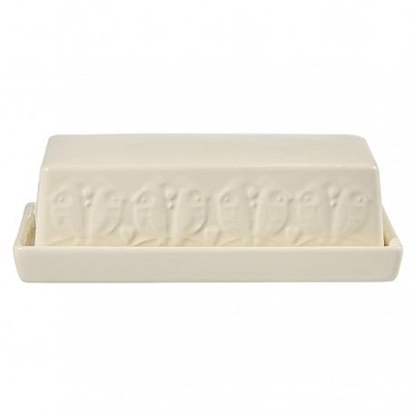 Масленка birds of paradise, кремовая