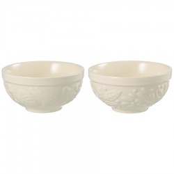 Набор пиал birds of paradise, 190 мл, кремовые, 2 шт.