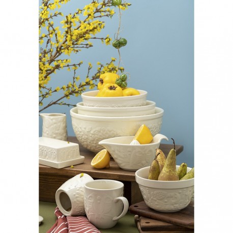 Чаша birds of paradise, 850 мл, кремовая