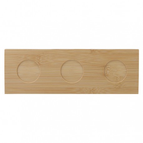 Набор для сервировки белого цвета на подставке из коллекции edge