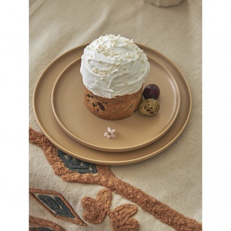 Набор из двух тарелок бежевого цвета из коллекции essential, 20 см