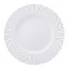 Набор из двух тарелок белого цвета из коллекции edge, 21 см