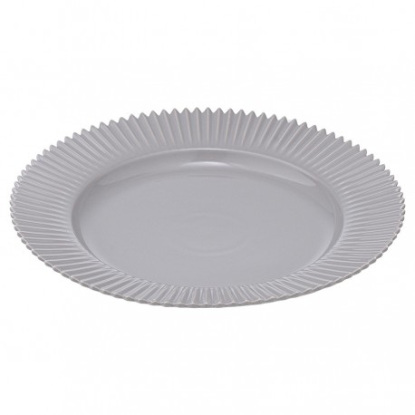 Набор из двух тарелок темно-серого цвета из коллекции edge, 26 см