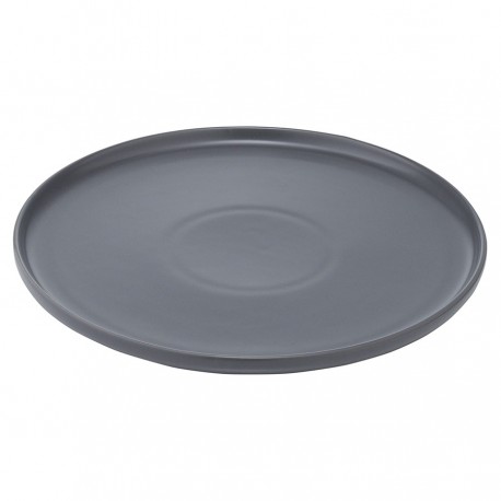 Набор из двух тарелок темно-серого цвета из коллекции essential, 25 см