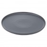 Набор из двух тарелок темно-серого цвета из коллекции essential, 25 см
