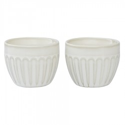 Набор из двух подставок для яиц белого цвета из коллекции kitchen spirit