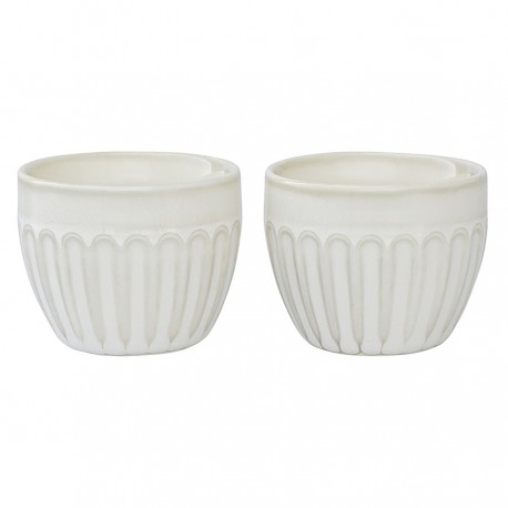 Набор из двух подставок для яиц белого цвета из коллекции kitchen spirit