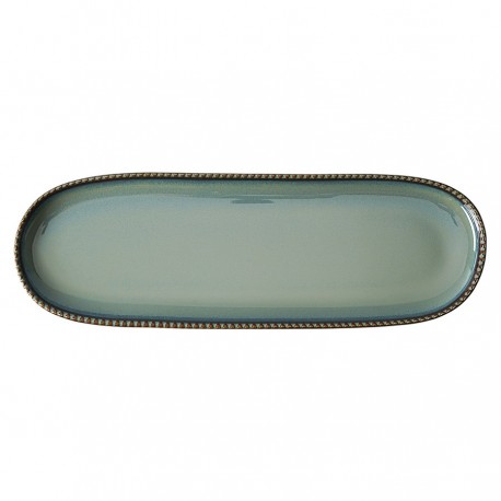 Овальное блюдо темно-серого цвета из коллекции kitchen spirit