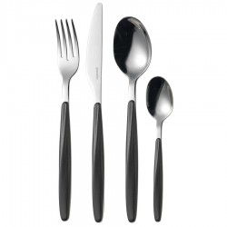 Набор из 24 столовых приборов cutlery my fusion, черный