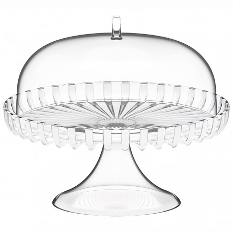 Блюдо для торта с крышкой dolcevita, D31 см, перламутровое
