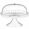 Блюдо для торта с крышкой dolcevita, D31 см, перламутровое