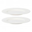Набор тарелок soft ripples, dual glazing, D21 см, 2 шт.