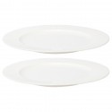 Набор тарелок soft ripples, dual glazing, D27 см, 2 шт.
