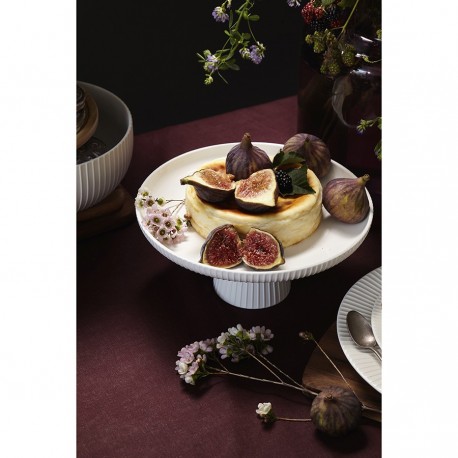 Подставка для торта soft ripples, dual glazing, D26 см