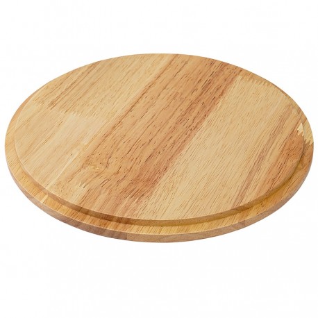 Салатник с крышкой из каучукового дерева soft ripples, dual glazing, D22 см