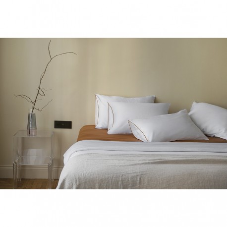 Комплект постельного белья из сатина из коллекции meditation, caramel, 150х200 см