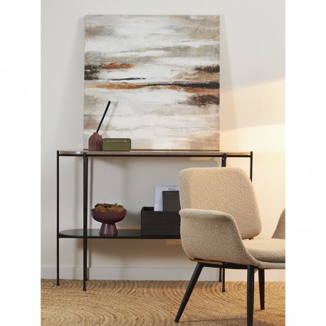 Блюдо на ножке vivlend, D21 см, сливовое