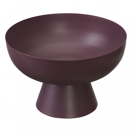 Блюдо на ножке vivlend, D21 см, сливовое