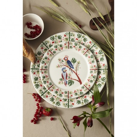 Тарелка parrot из коллекции birds of paradise, D21 см