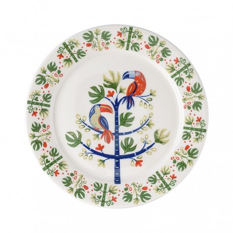 Тарелка toucan из коллекции birds of paradise, D18 см