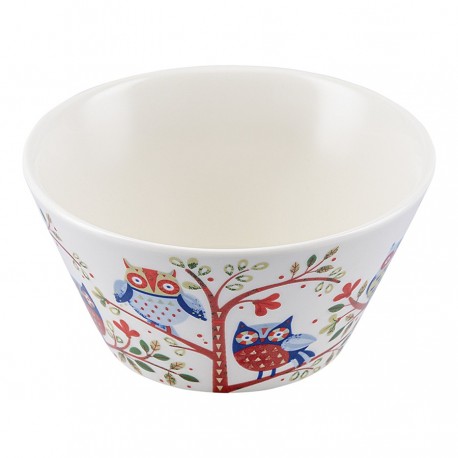 Набор чаш owl из коллекции birds of paradise в подарочной упаковке, 450 мл, 2 шт.