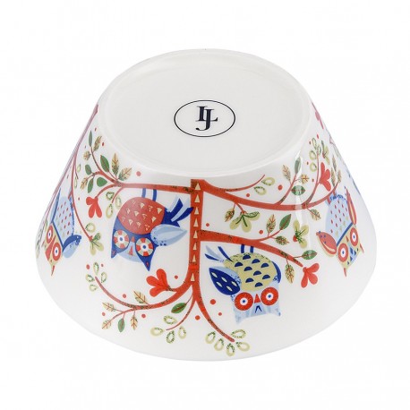 Набор чаш owl из коллекции birds of paradise в подарочной упаковке, 450 мл, 2 шт.