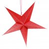 Led-светильник подвесной star 60 см, красный