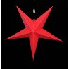 Светильник подвесной star с кабелем 3,5 м и патроном под лампочку e14, 60 см, красный