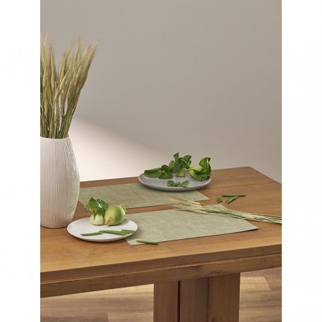 Набор из 2-х сервировочных салфеток leanera, 30х45 см, мятные