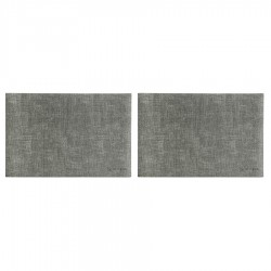 Набор из 2-х сервировочных салфеток leanera, 30х45 см, серые