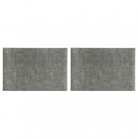 Набор из 2-х сервировочных салфеток leanera, 30х45 см, серые