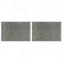 Набор из 2-х сервировочных салфеток leanera, 30х45 см, серые