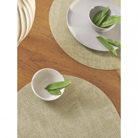 Набор из 2-х сервировочных салфеток leanera, D35 см, мятные