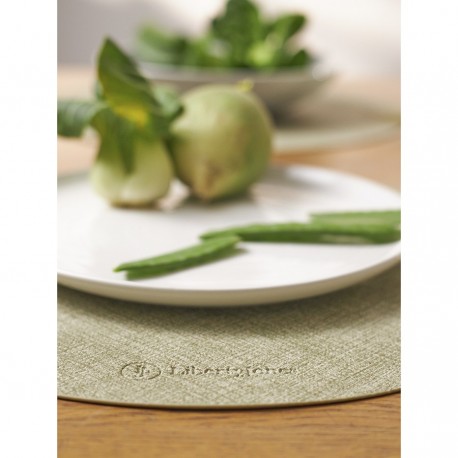 Набор из 2-х сервировочных салфеток leanera, D35 см, мятные