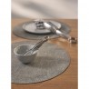 Набор из 2-х сервировочных салфеток leanera, D35 см, серые
