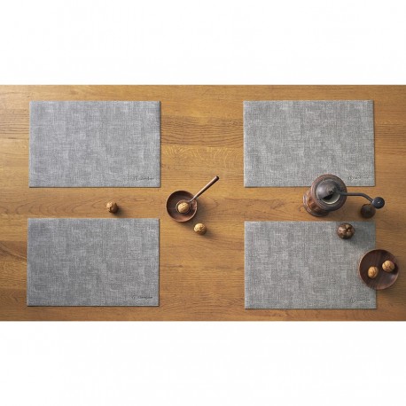 Набор из 4-х сервировочных салфеток leanera, 30х45 см, серые