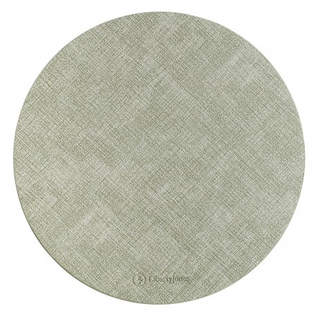 Набор из 4-х сервировочных салфеток leanera, D35 см, мятные