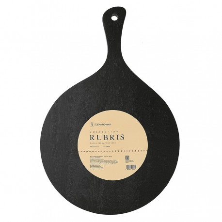 Доска сервировочная rubris, 30х45 см, черная