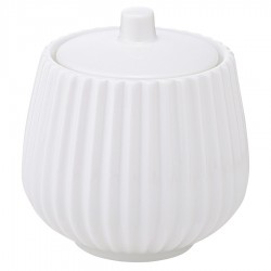 Сахарница белого цвета из коллекции edge, 240 мл