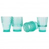Набор подарочный из 4-х стаканов koifish, мятный