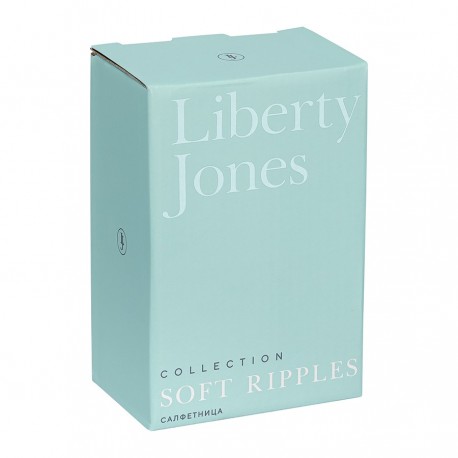 Салфетница soft ripples, dual glazing, 13х8,8 см