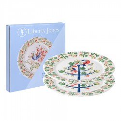 Набор тарелок toucan из коллекции birds of paradise в подарочной упаковке, D28 см, 2 шт.